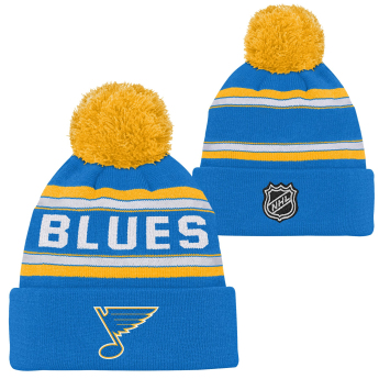 St. Louis Blues căciula de iarnă pentru copii 3Rd Jersey Jacquard Cuff Pom