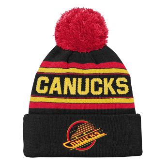 Vancouver Canucks căciula de iarnă pentru copii 3Rd Jersey Jacquard Cuff Pom