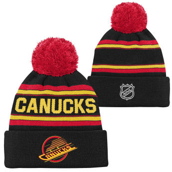 Vancouver Canucks căciula de iarnă pentru copii 3Rd Jersey Jacquard Cuff Pom