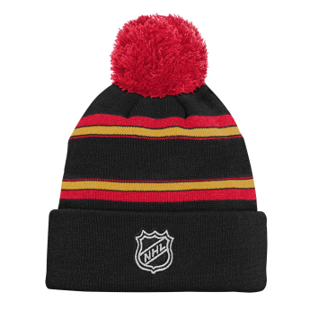 Calgary Flames căciula de iarnă pentru copii 3Rd Jersey Jacquard Cuff Pom