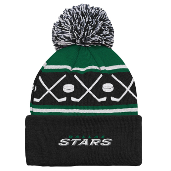 Dallas Stars căciula de iarnă pentru copii Face-Off Cuff Pom