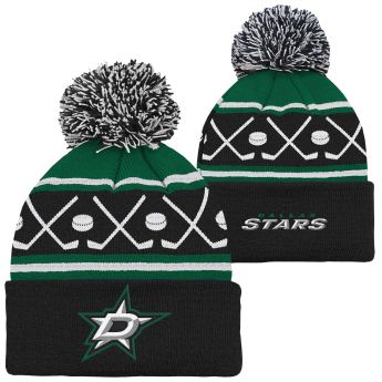 Dallas Stars căciula de iarnă pentru copii Face-Off Cuff Pom