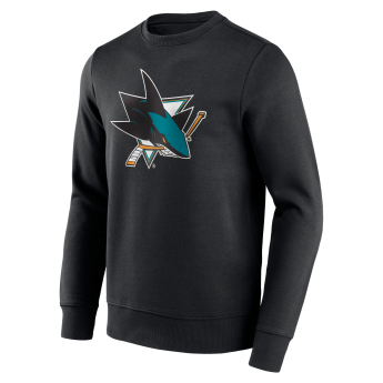 San Jose Sharks hanorac de bărbați Primary Logo Graphic Crew Sweatshirt - VALUE