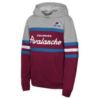 Colorado Avalanche hanorac cu glugă pentru copii Head Coach Hoody
