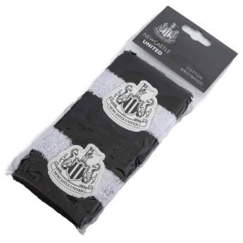 Newcastle United manșete sport 2 pack black with white