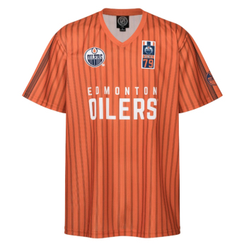 Edmonton Oilers tricou de bărbați Soccer Style Jersey