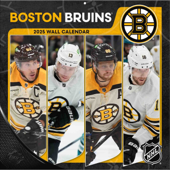 Boston Bruins calendar 2025 Wall Calendar