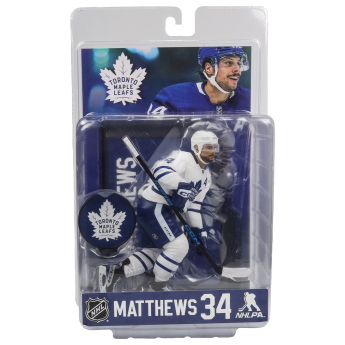 Toronto Maple Leafs figurină Auston Matthews #34 Figure SportsPicks LIMITED PLATINUM CHASE