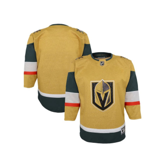 Vegas Golden Knights tricou de hochei pentru copii Premier Home gold