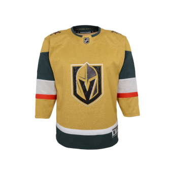 Vegas Golden Knights tricou de hochei pentru copii Premier Home gold