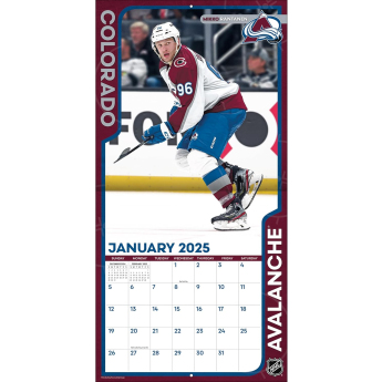 Colorado Avalanche calendar 2025 Wall Calendar