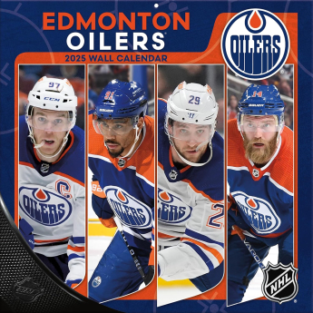 Edmonton Oilers calendar 2025 Wall Calendar