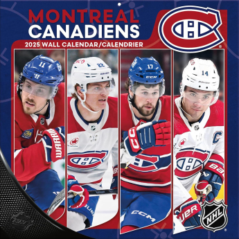 Montreal Canadiens calendar 2025 Wall Calendar
