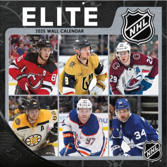 NHL produse calendar Elite 2025 Wall Calendar