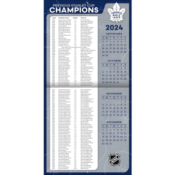 Toronto Maple Leafs calendar 2025 Wall Calendar