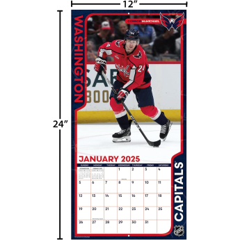 Washington Capitals calendar 2025 Wall Calendar