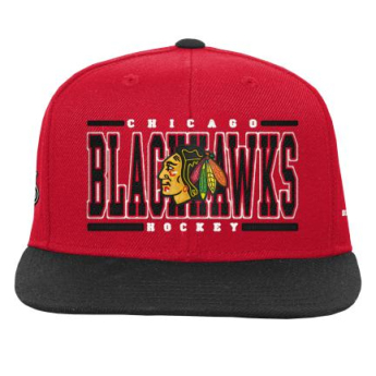 Chicago Blackhawks șapcă flat de copii Retro Deadstock Snapback