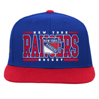 New York Rangers șapcă flat de copii Retro Deadstock Snapback