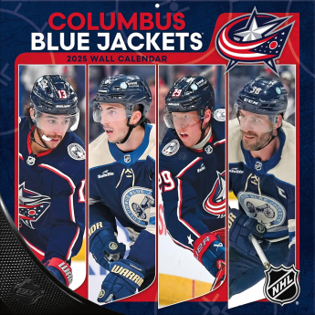 Columbus Blue Jackets calendar 2025 Wall Calendar