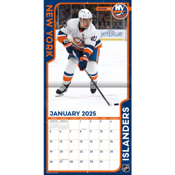 New York Islanders calendar 2025 Wall Calendar