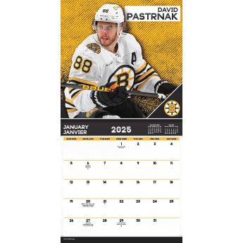 NHL produse calendar Superstars 2025 Wall Calendar