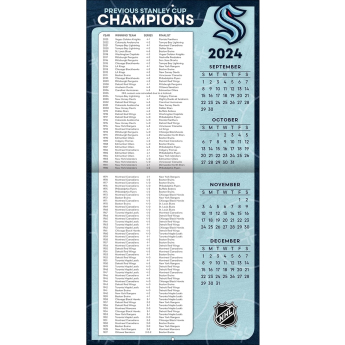 Seattle Kraken calendar 2025 Wall Calendar