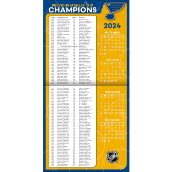 St. Louis Blues calendar 2025 Wall Calendar