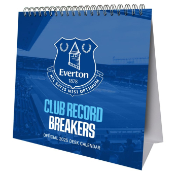 FC Everton calendar de birou 2025
