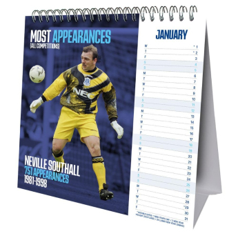 FC Everton calendar de birou 2025