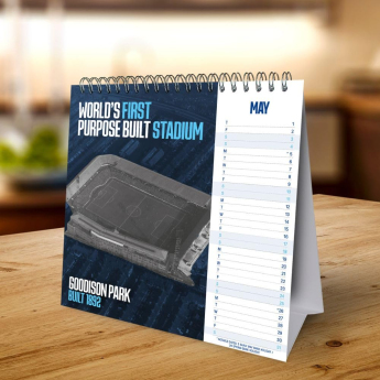 FC Everton calendar de birou 2025