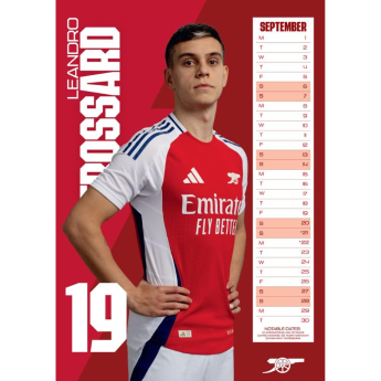 FC Arsenal calendar 2025