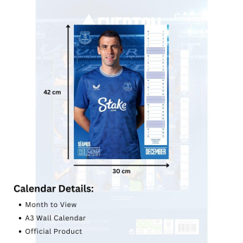 FC Everton calendar 2025