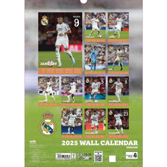 Real Madrid calendar 2025