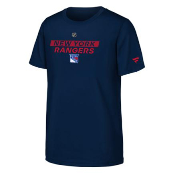 New York Rangers tricou de copii Apro Wordmark Ss navy