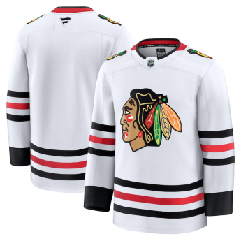 Chicago Blackhawks tricou de hochei Premium Away Jersey white
