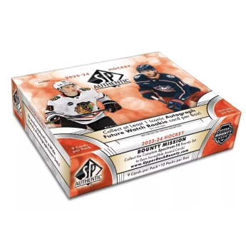 NHL cutii Cărți de hochei NHL 2023-24 Upper Deck SP Authentic Hobby Box