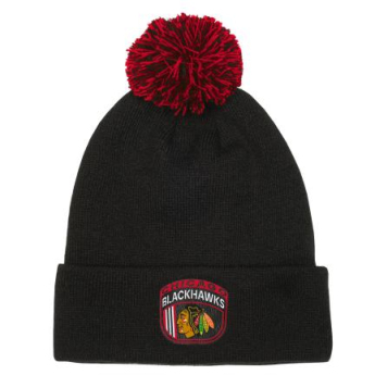Chicago Blackhawks căciula de iarnă pentru copii Draft Beanie Cuff With Pom