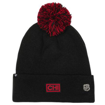 Chicago Blackhawks căciula de iarnă pentru copii Draft Beanie Cuff With Pom