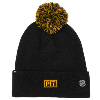 Pittsburgh Penguins căciula de iarnă pentru copii Draft Beanie Cuff With Pom