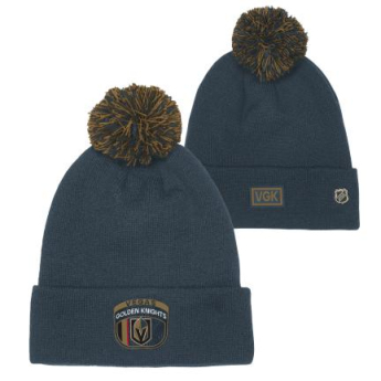Vegas Golden Knights căciula de iarnă pentru copii Draft Beanie Cuff With Pom