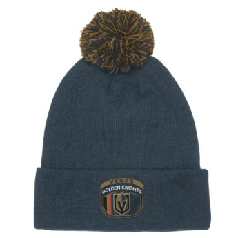 Vegas Golden Knights căciula de iarnă pentru copii Draft Beanie Cuff With Pom