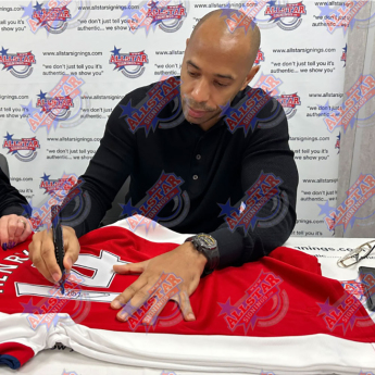 Legende tricou înrămat Arsenal FC 2020-2021 Henry Signed Shirt (Framed)