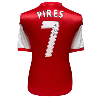 Legende tricou de fotbal Arsenal FC Pires Signed Shirt