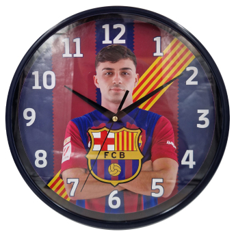 FC Barcelona ceas de perete Pedri