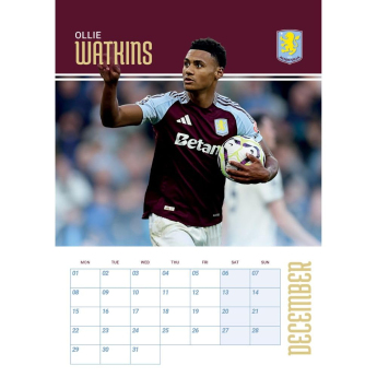 Aston Villa calendar 2025