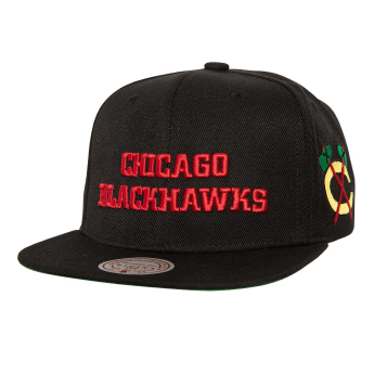 Chicago Blackhawks șapcă flat NHL Triple Play Snapback
