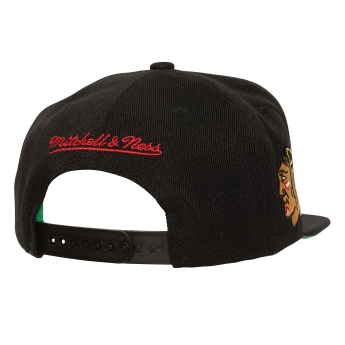 Chicago Blackhawks șapcă flat NHL Triple Play Snapback
