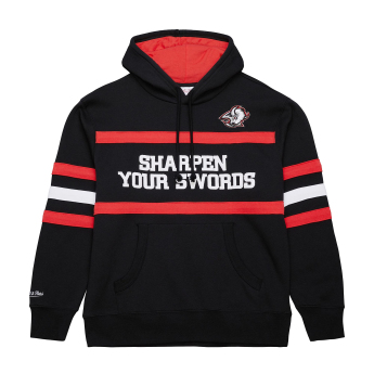 Buffalo Sabres hanorac de bărbați cu glugă Head Coach Hoodie Current Logo