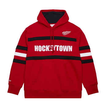 Detroit Red Wings hanorac de bărbați cu glugă Head Coach Hoodie Current Logo