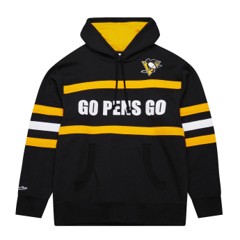 Pittsburgh Penguins hanorac de bărbați cu glugă Head Coach Hoodie Current Logo